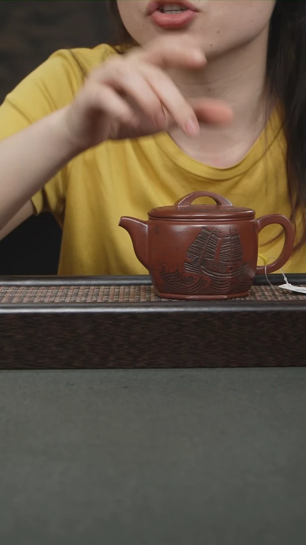 茶壶紫砂宜兴紫砂210cc0463