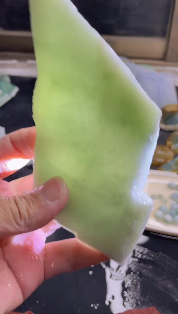 翡翠未镶嵌颈饰天然翡翠A76