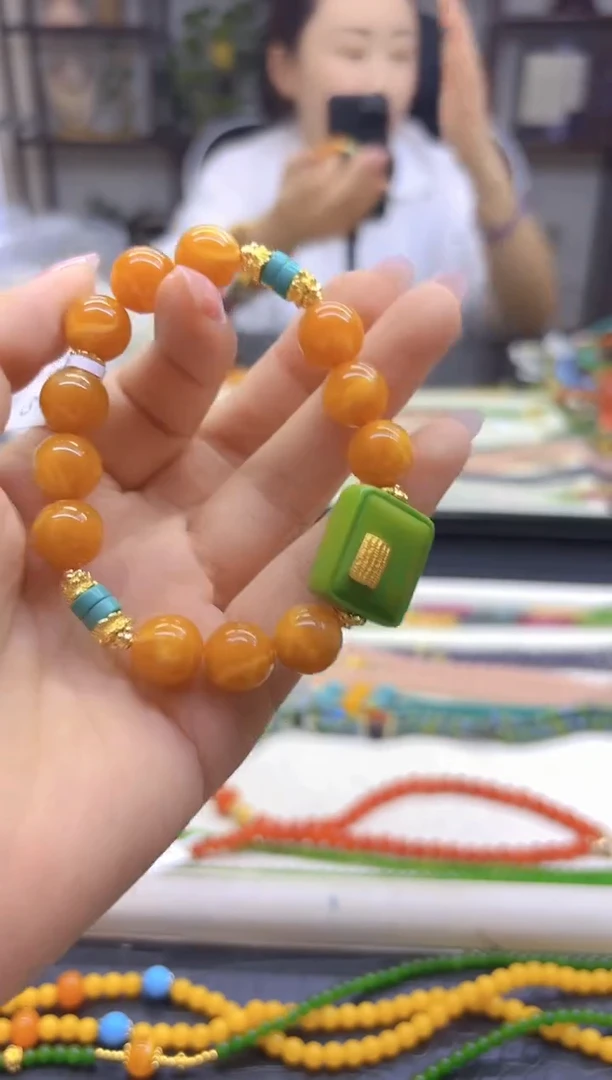 手链蜜蜡未镶嵌DIY款S911