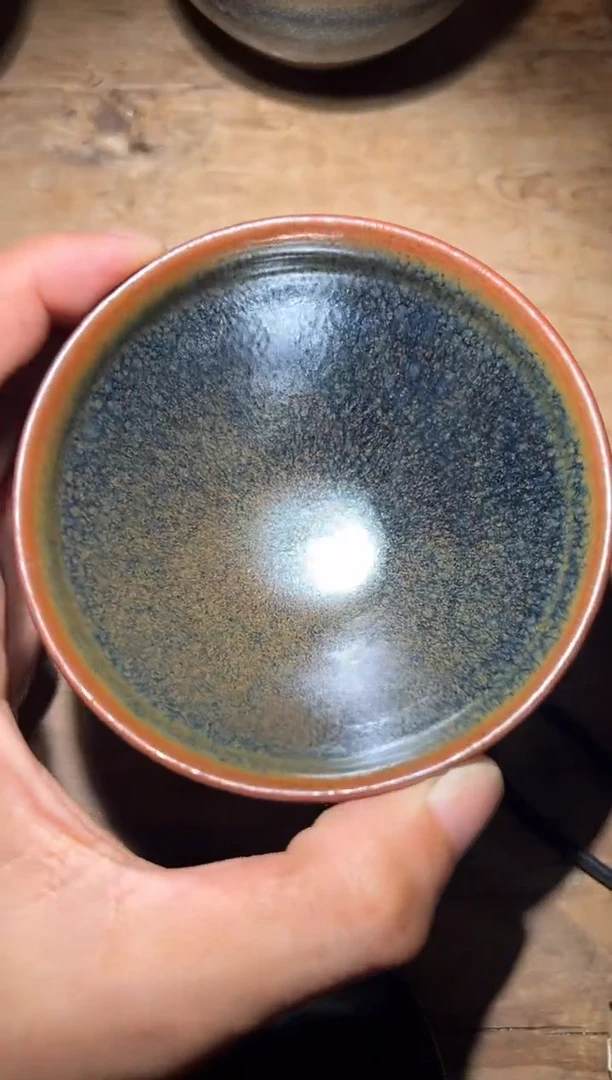 茶盏老木头精品柴烧105