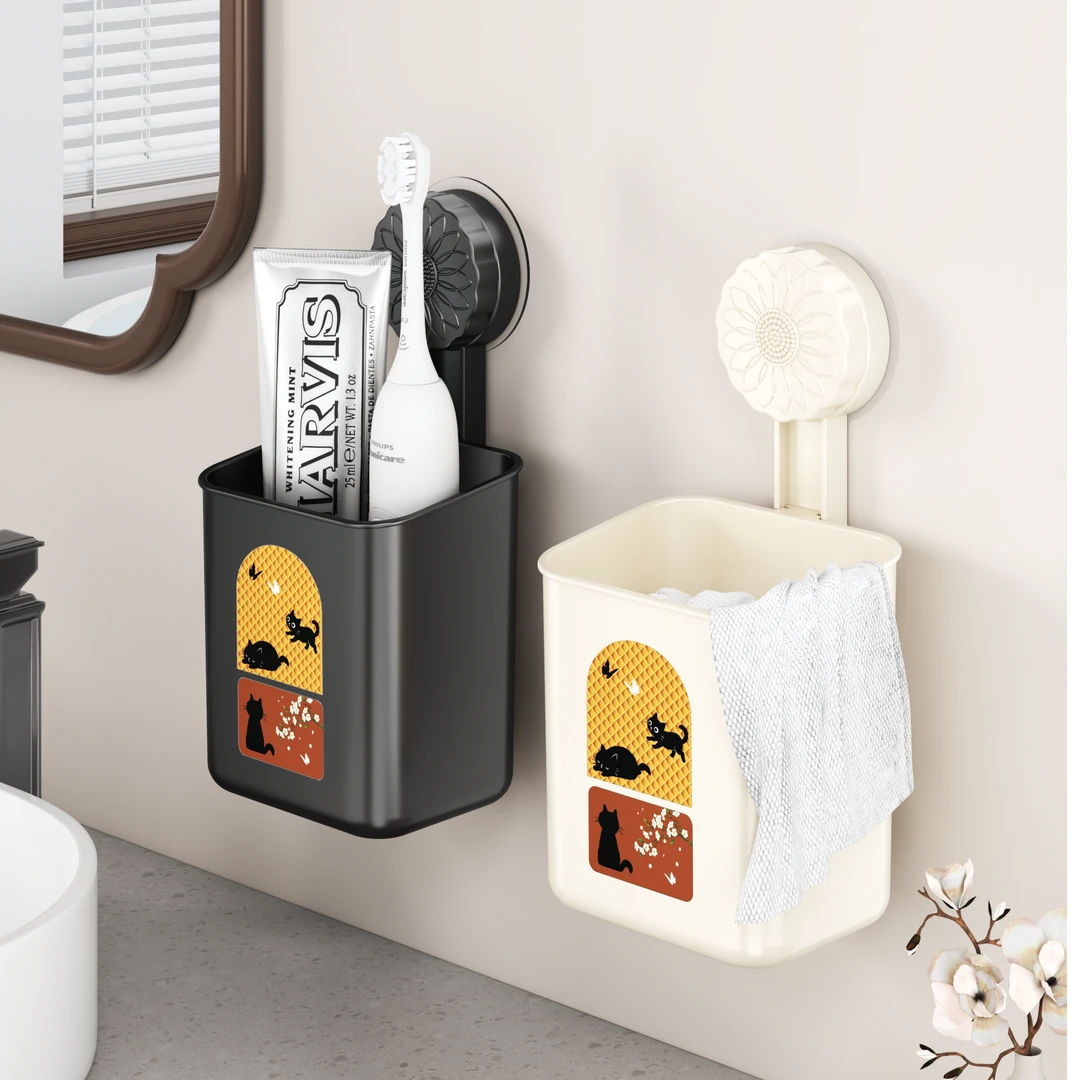 厨房收纳盒筷筒筷笼餐具收纳架沥水筷子筒筷架筷盒壁挂式家用加厚