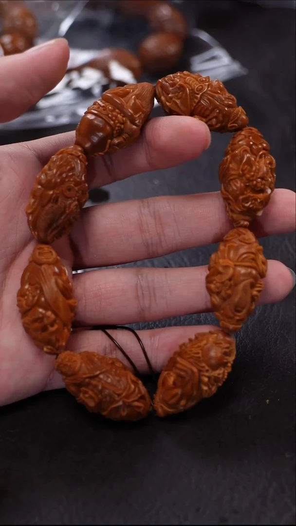 手串/手链橄榄核八万核雕文玩作品