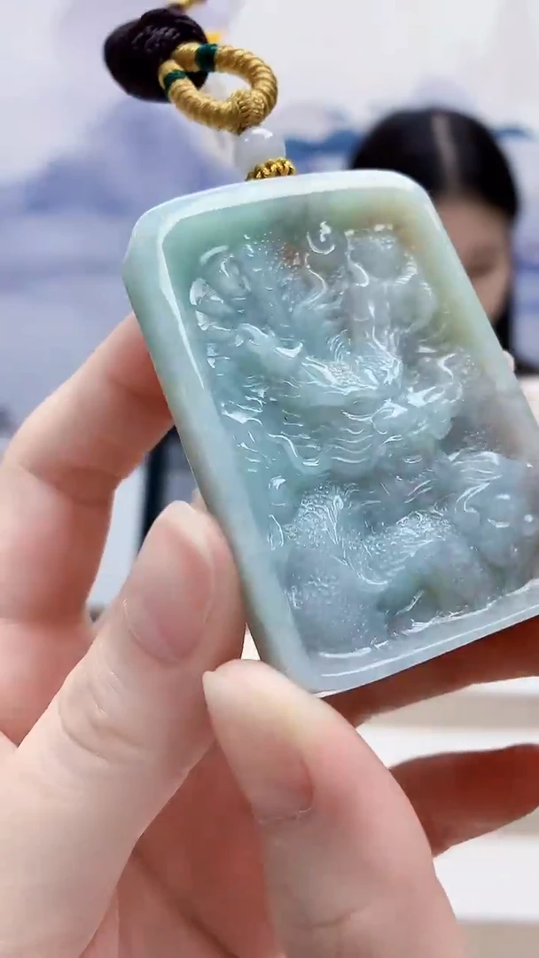 未镶嵌定制翡翠4812ry-毛货挂件136