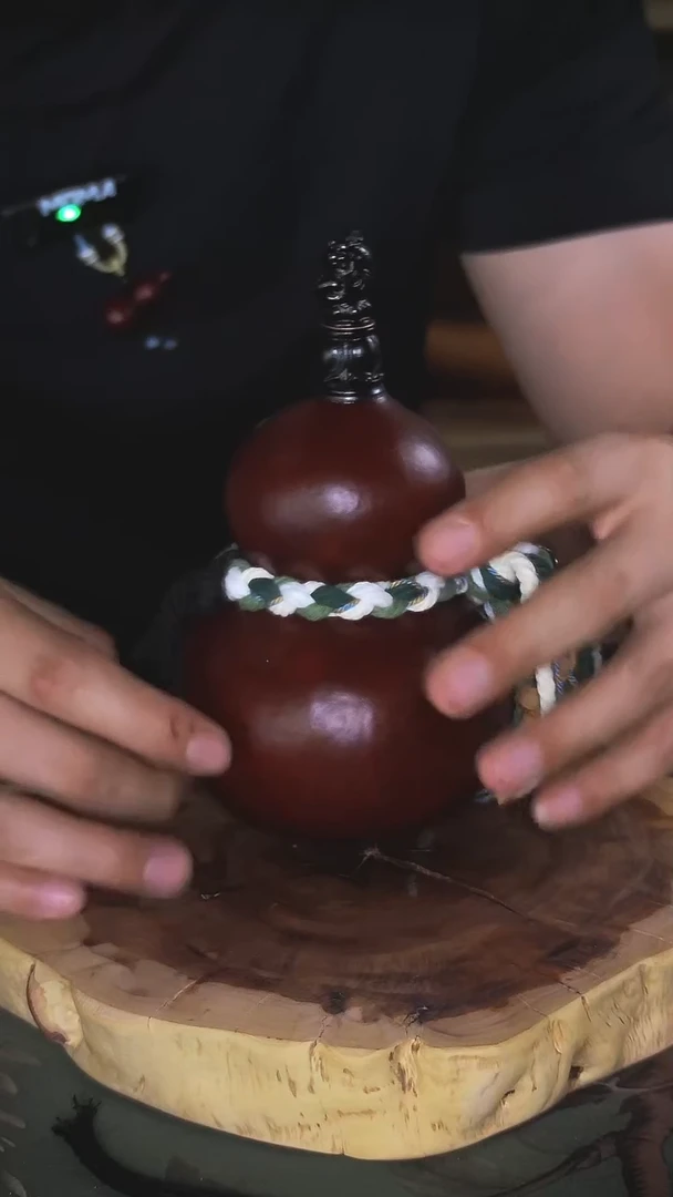 古艺大漆酒葫芦 编号14