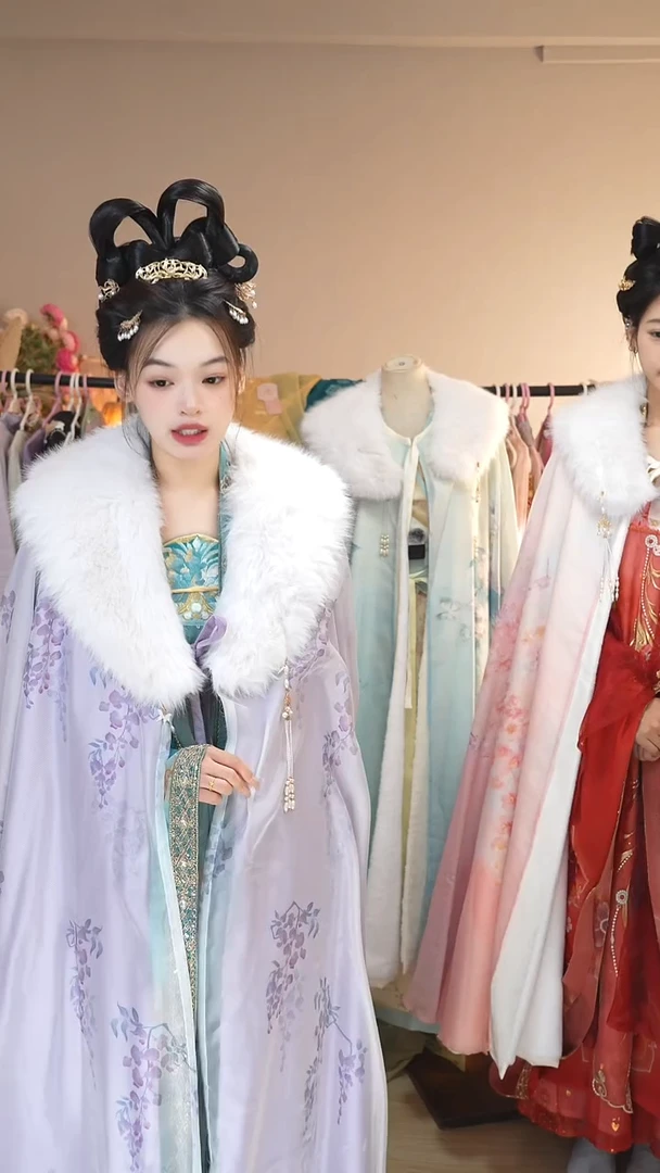 紫色斗篷 不退换