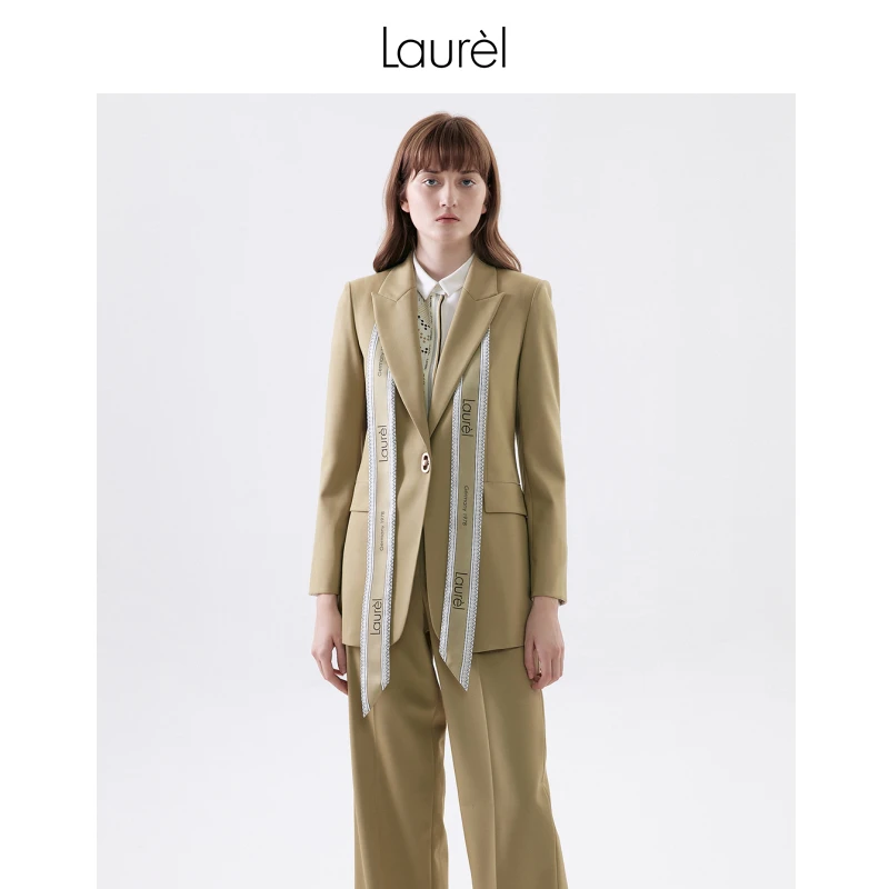 【丽公主专享】【轻薄绵羊毛】Laurel收腰西装LWL331T07800