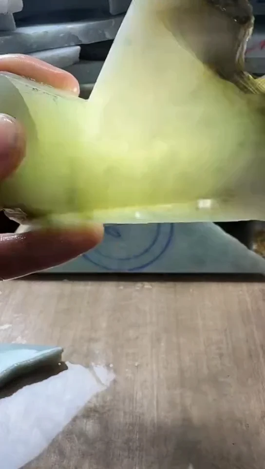 裸石翡翠天然翡翠A货花364
