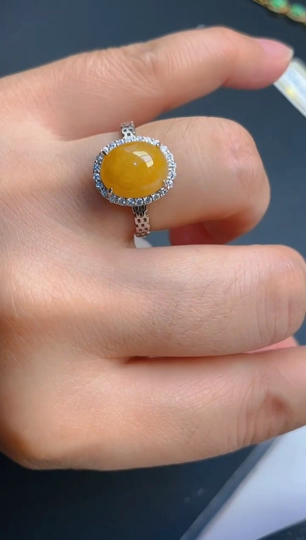 【闪购商品】翡翠耳饰银S925镶嵌天然A货翡翠1