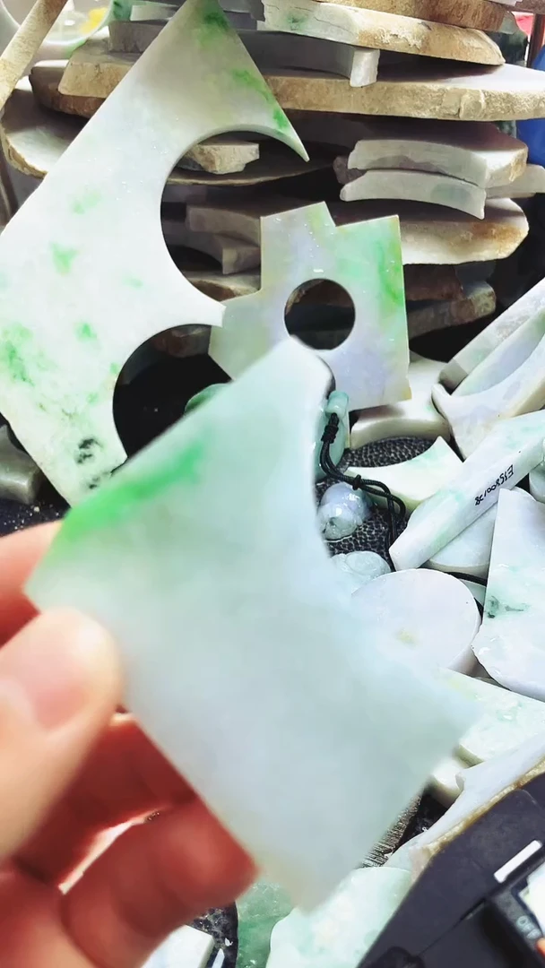 裸石翡翠天然货翡翠板料