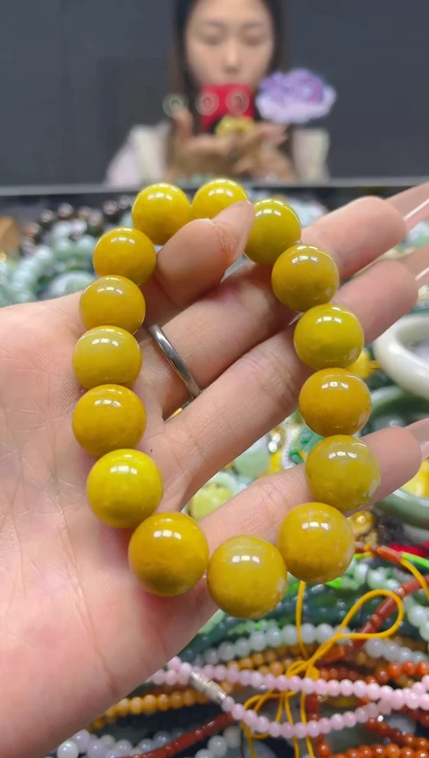 颈饰未镶嵌翡翠13MM