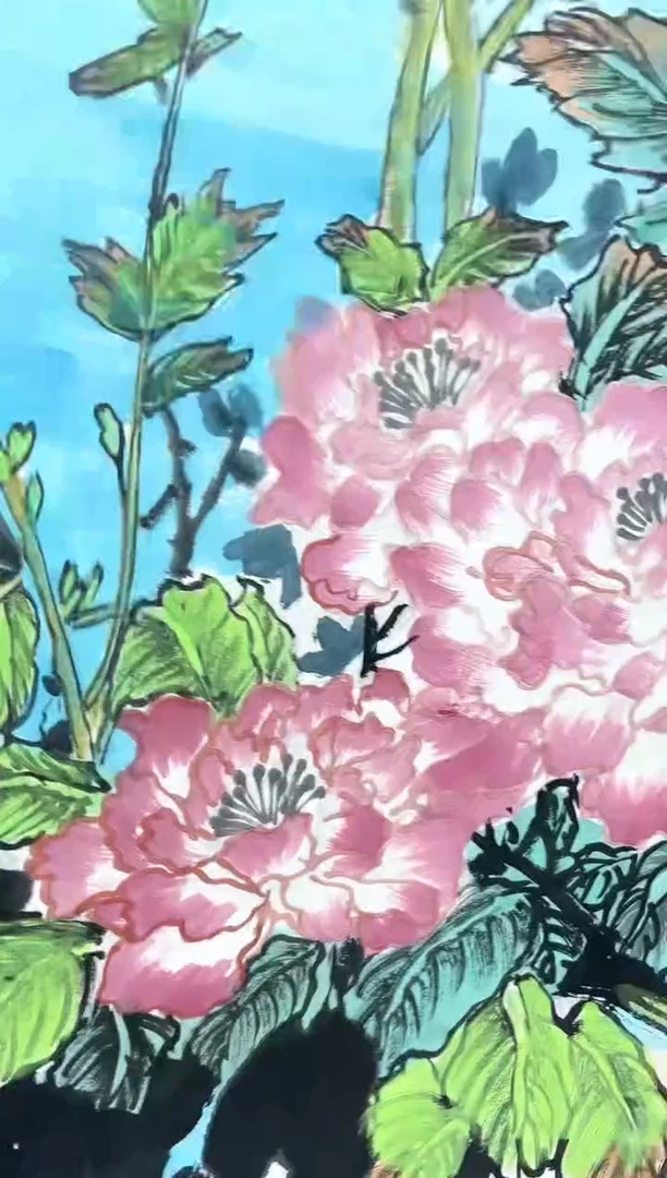 【闪购商品】国画道一老师亲笔绘画作品D30