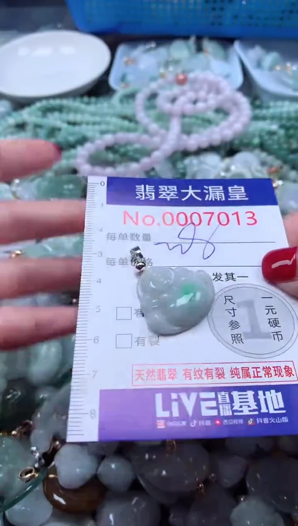 颈饰未镶嵌翡翠7013
