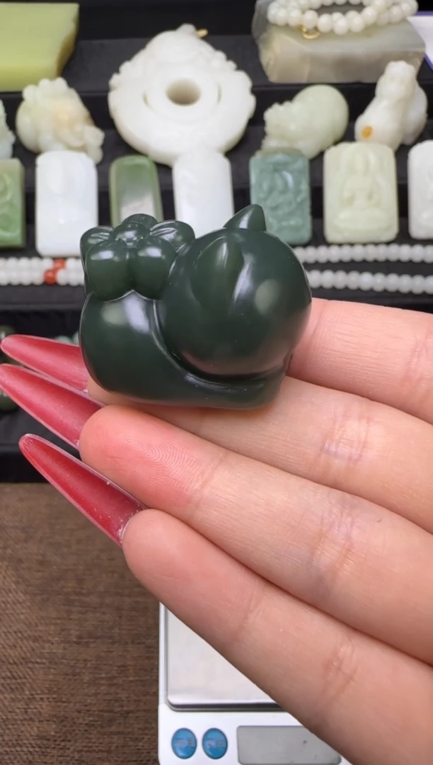 吊坠(不含链)未镶嵌和田玉吊坠