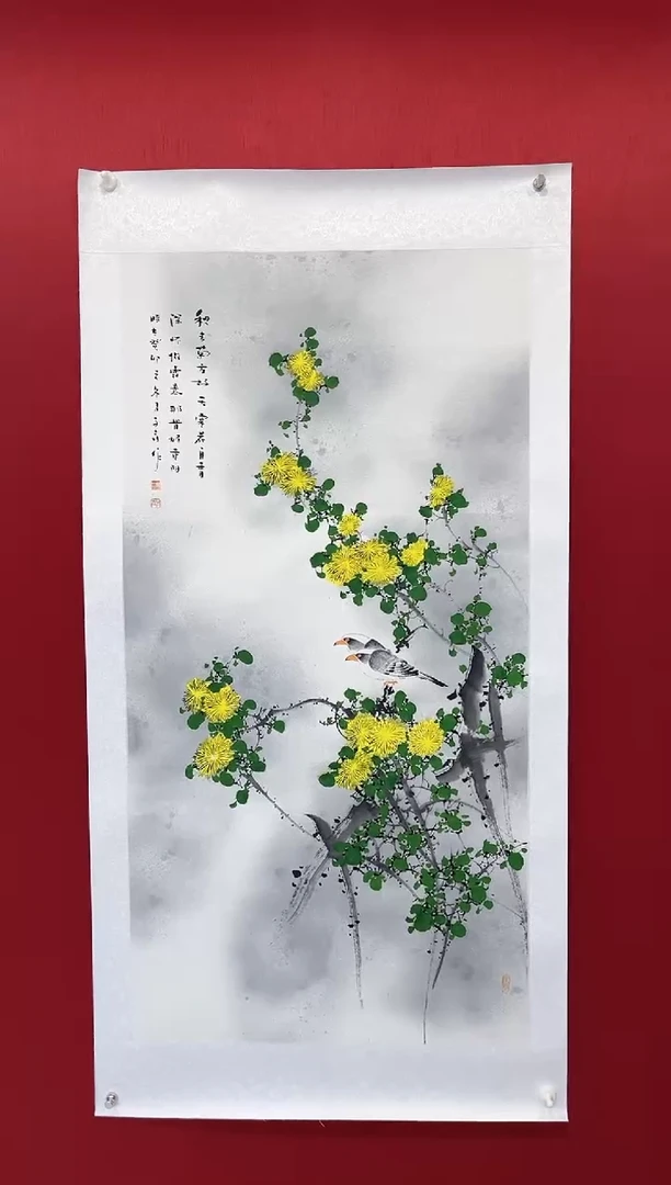 国画唐子垚老师画作