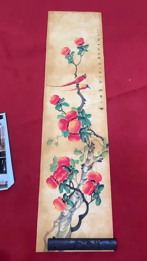 国画国画字画小姐姐真好看