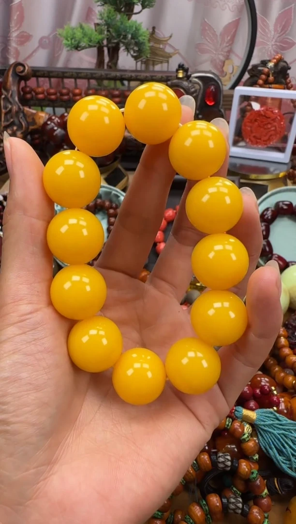 未镶嵌颈饰蜜蜡所见即所得所见即所得