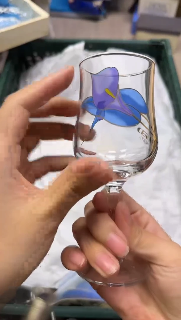 手工艺品玻璃王*470脱金