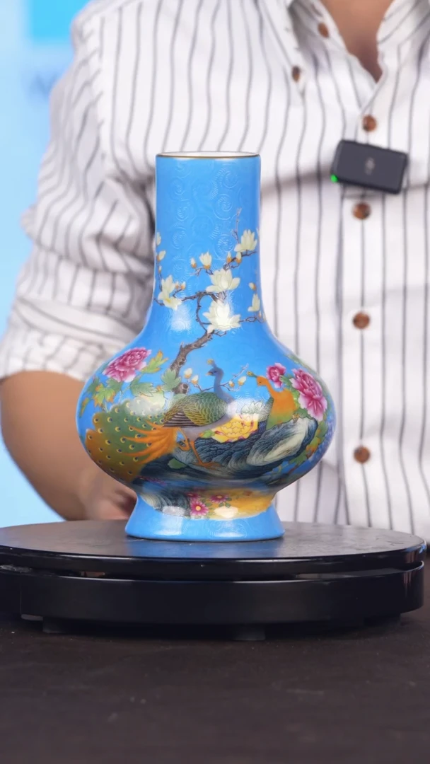 摆件【新华网瓷】景德镇陶瓷摆件O457