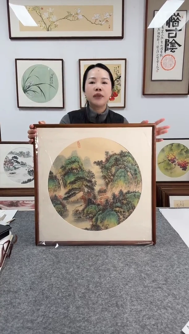 书法LS罗淞766-53*53绘画