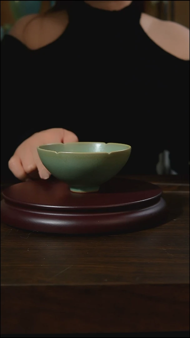 杯子瓷车**界汝州原产地原矿仿古老釉q