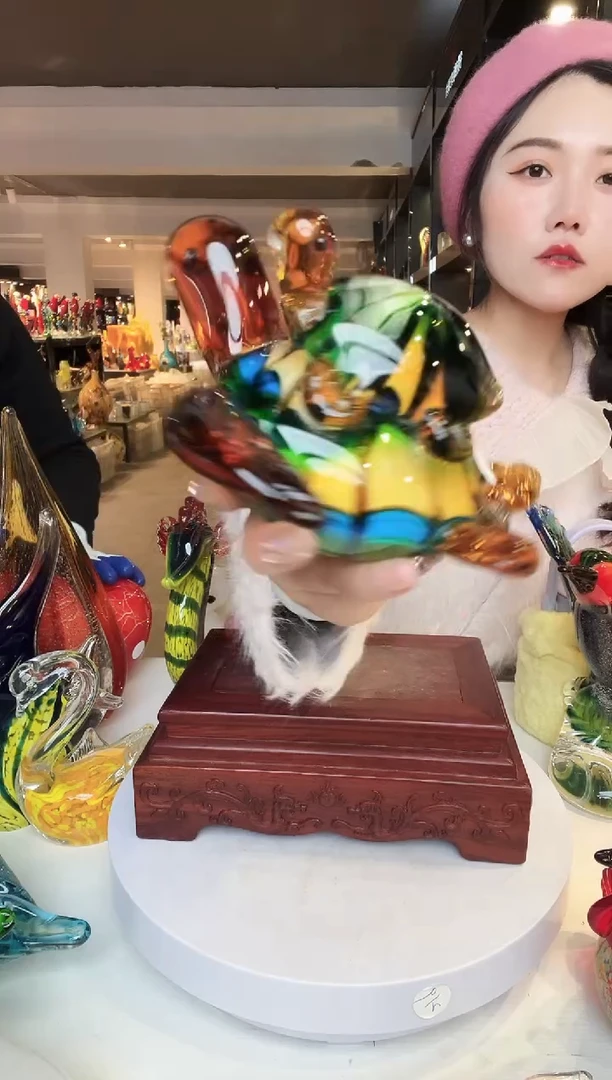【闪购商品】茶盏琉璃摆件家居摆件