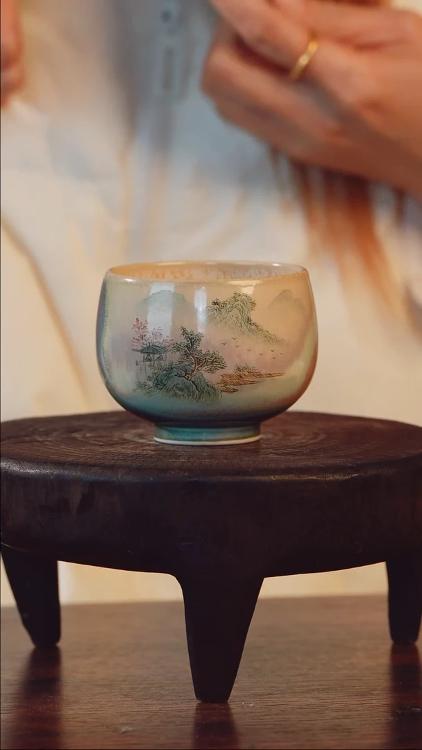艺然堂手工手绘茶器