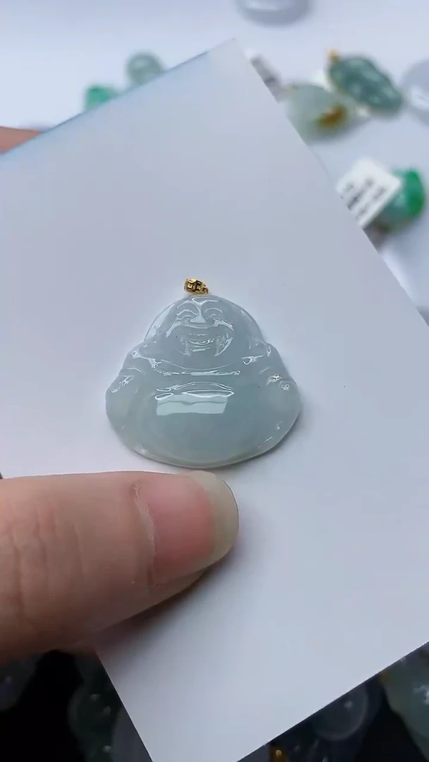 【闪购商品】翡翠颈饰18K金镶嵌6........