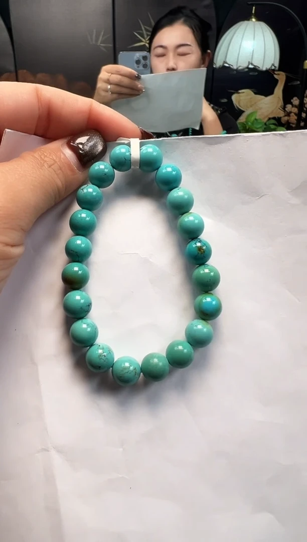 未镶嵌绿松石手串46