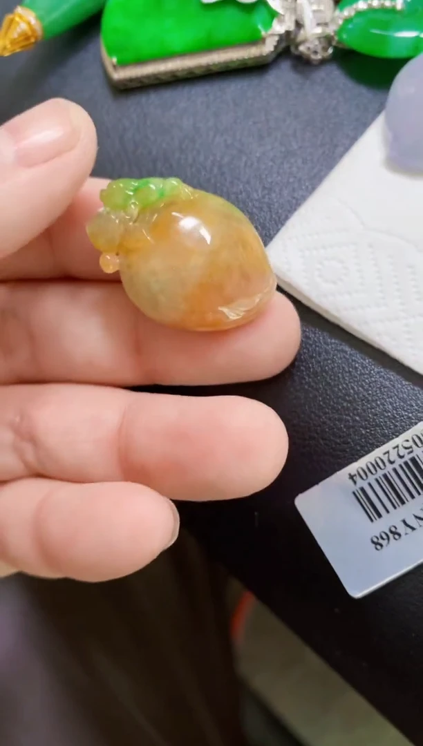 颈饰未镶嵌翡翠用****2瓜