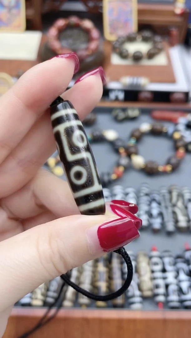 【闪购商品】玛瑙/玉髓珠珠未镶嵌牙黄六眼