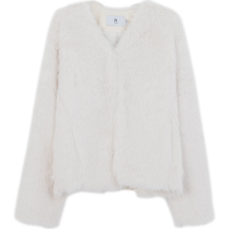 【虫虫清仓】毛毛短外套234X2106