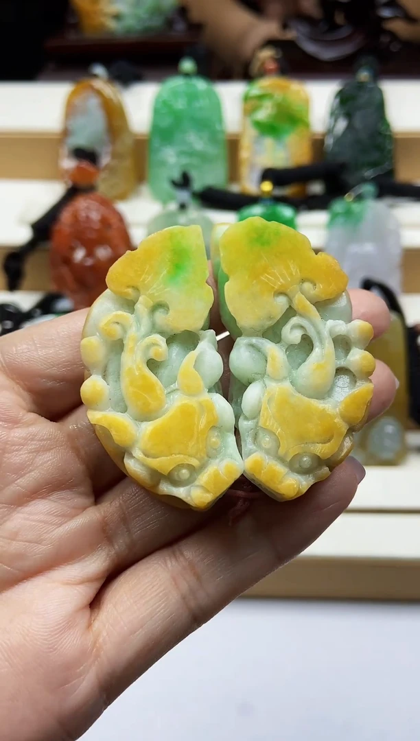 未镶嵌挂件翡翠翡翠A货
