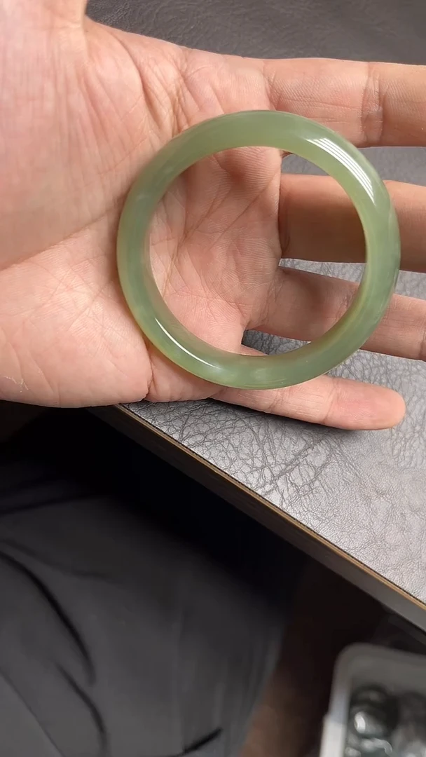 未镶嵌手镯和田玉S-21(53MM)