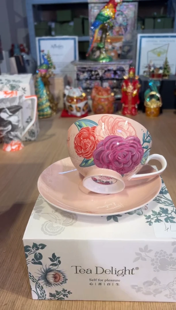 【闪购商品】杯68寻梦粉色大杯碟