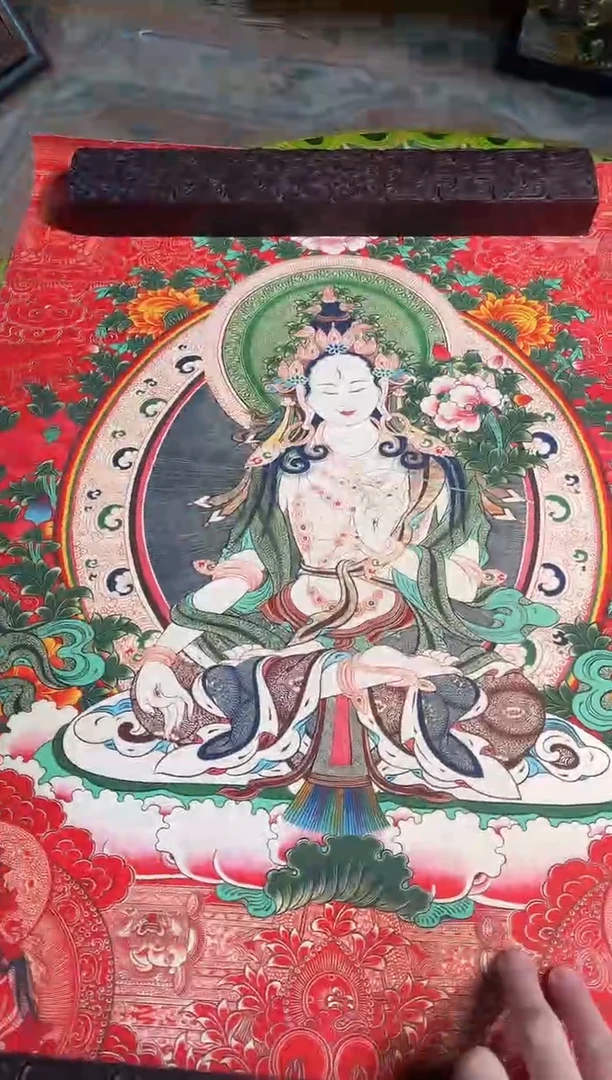 卷轴画路路的唐卡tk160