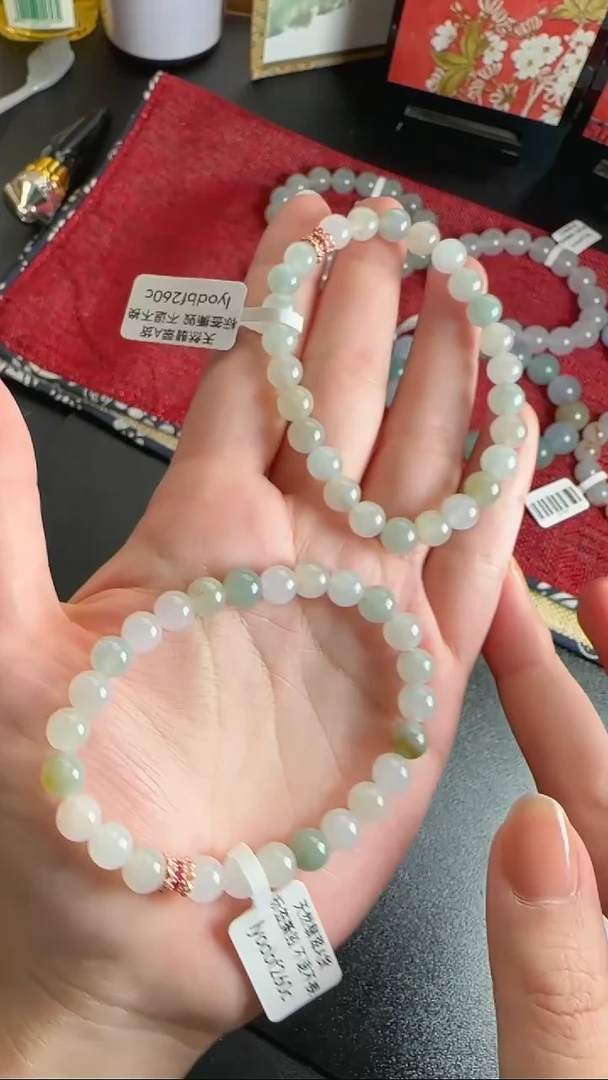 【闪购商品】翡翠手串未镶嵌WY0113013多样性发一
