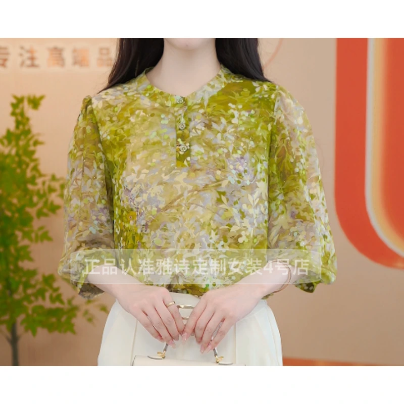 C182【出口原单】气质百搭优雅显瘦衬衫-珈珈