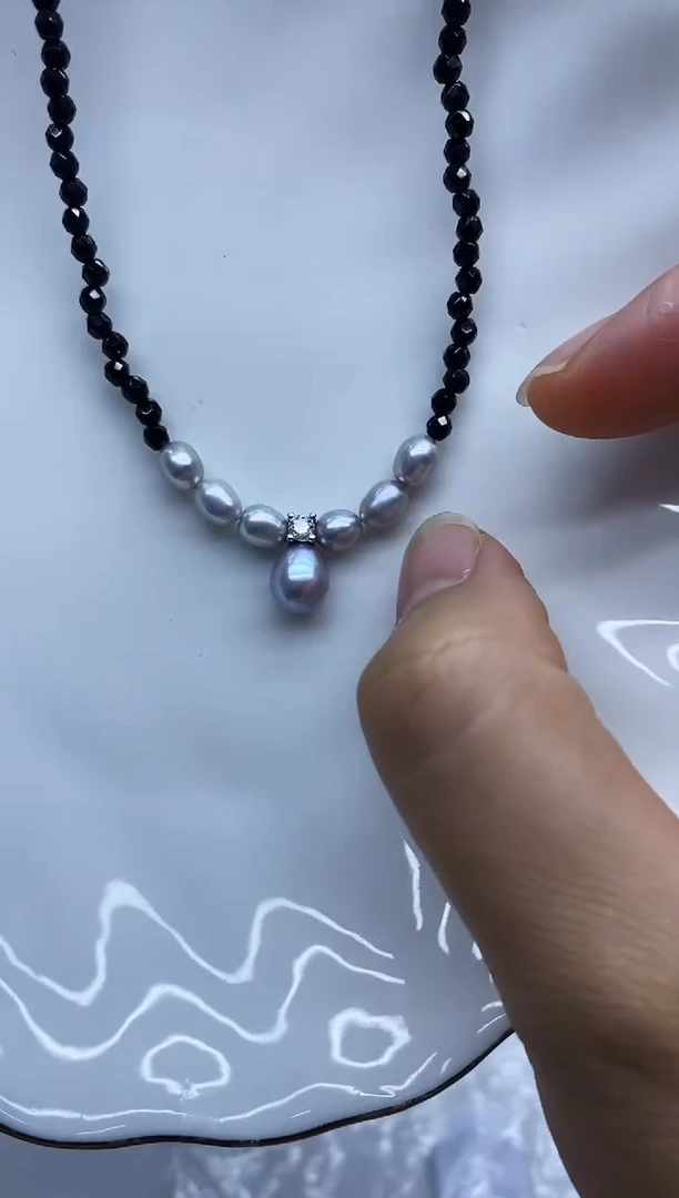 颈饰未镶嵌淡水珍珠多样性发其一