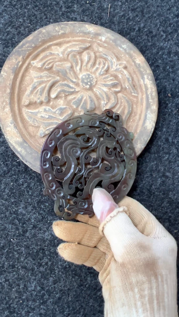 瓷片手工，手绘，瓷器1