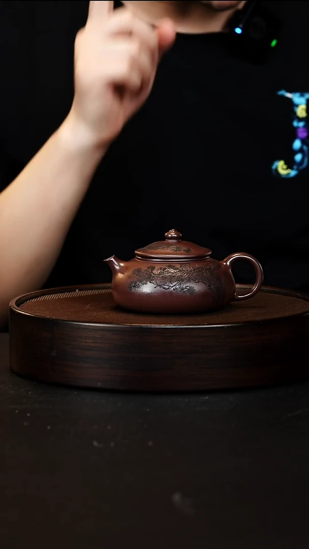 茶壶紫砂宜兴紫砂壶H85223