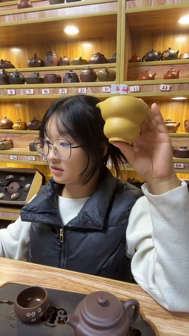 茶壶紫砂黄金段250cc左右公道杯