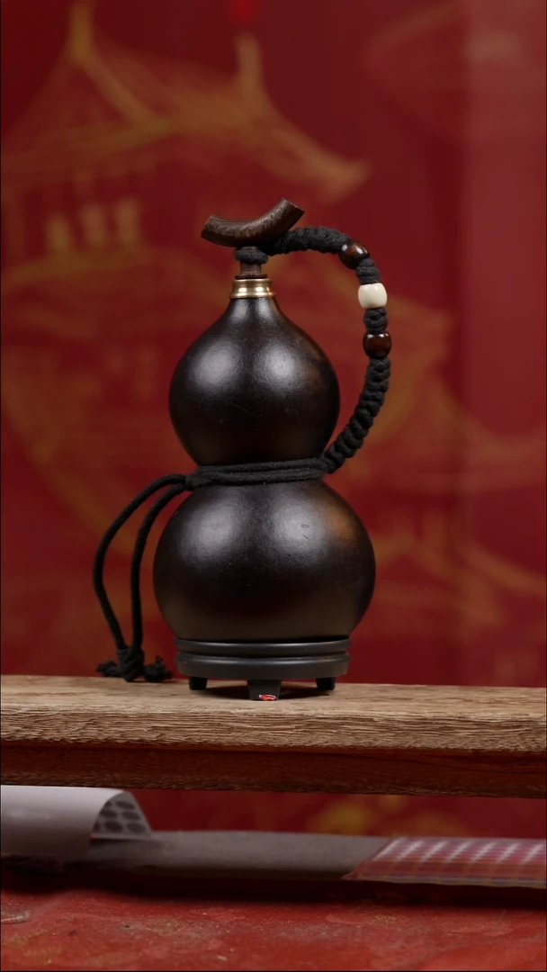 494号大漆精品葫芦一物一拍4-500ml