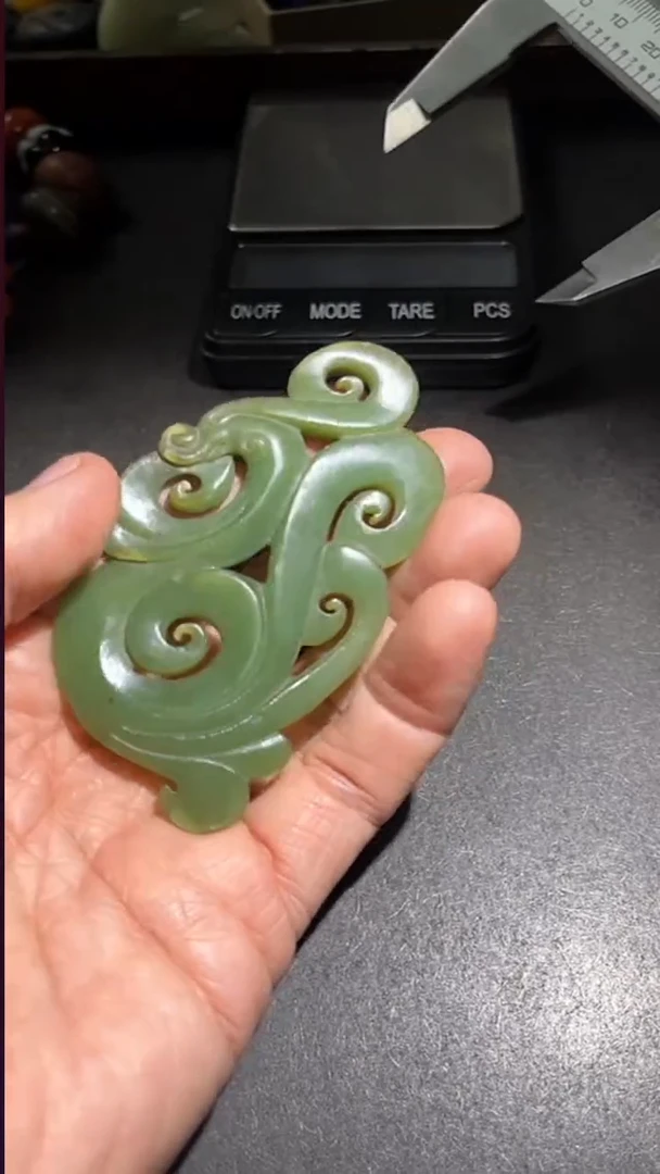 颈饰未镶嵌和田玉pz1130-80玉佩