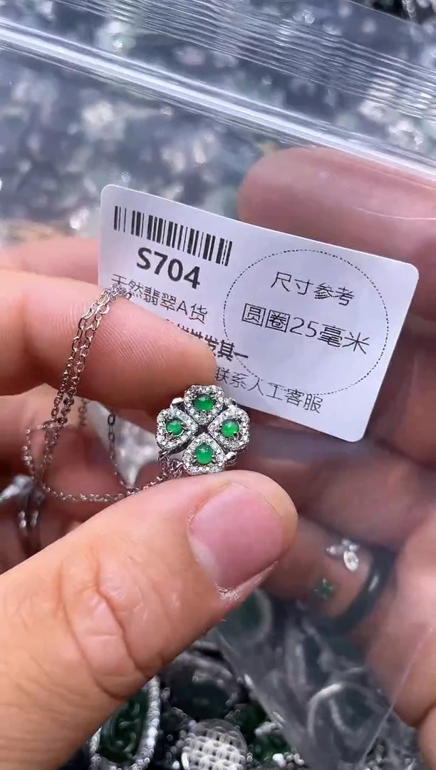 【闪购商品】翡翠颈饰未镶嵌S704项链