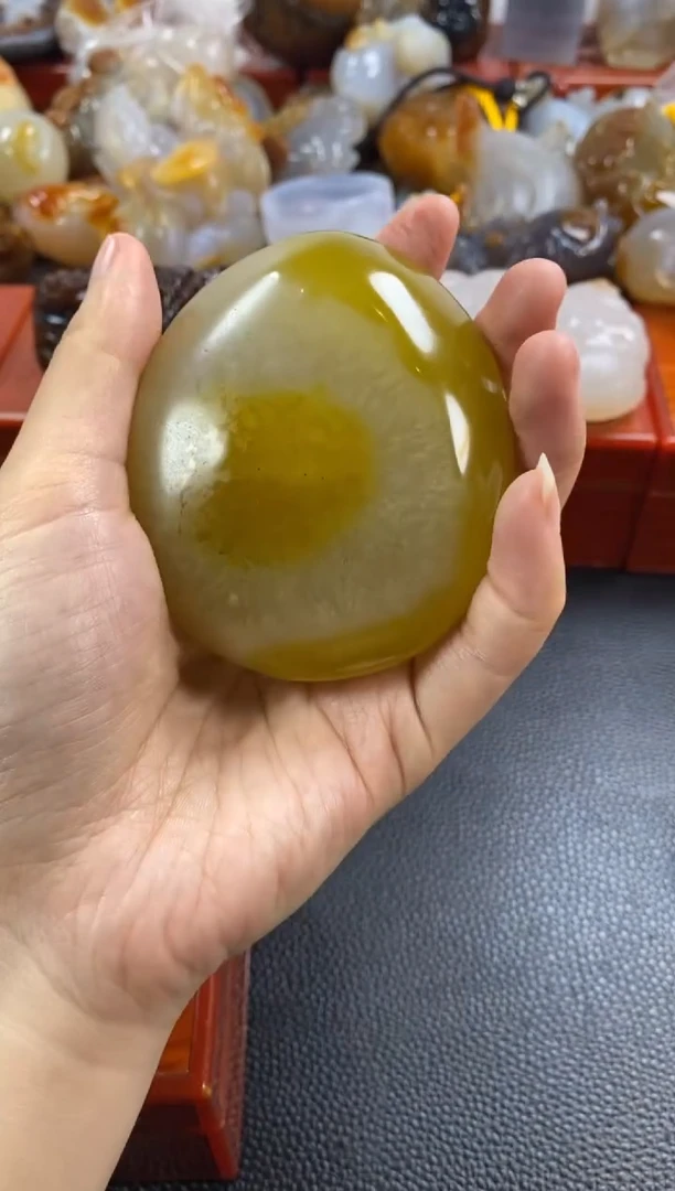 未镶嵌手把玛瑙/玉髓风***香1