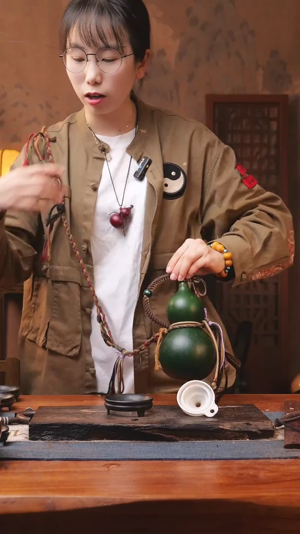 【闪购商品】119A号精品大漆葫芦防腐防渗装水茶酒