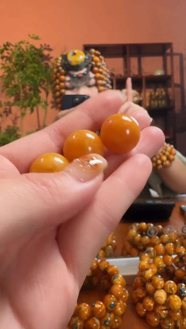 未镶嵌颈饰蜜蜡天然蜜蜡珠宝奇石假一罚十