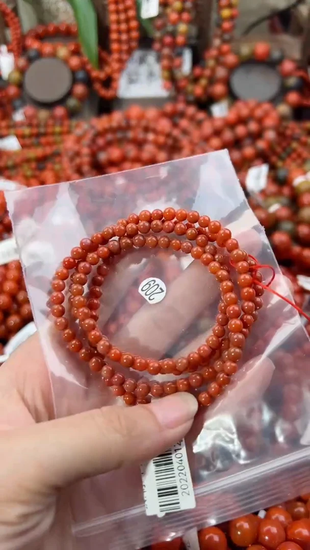 【闪购商品】南红玛瑙手串未镶嵌4