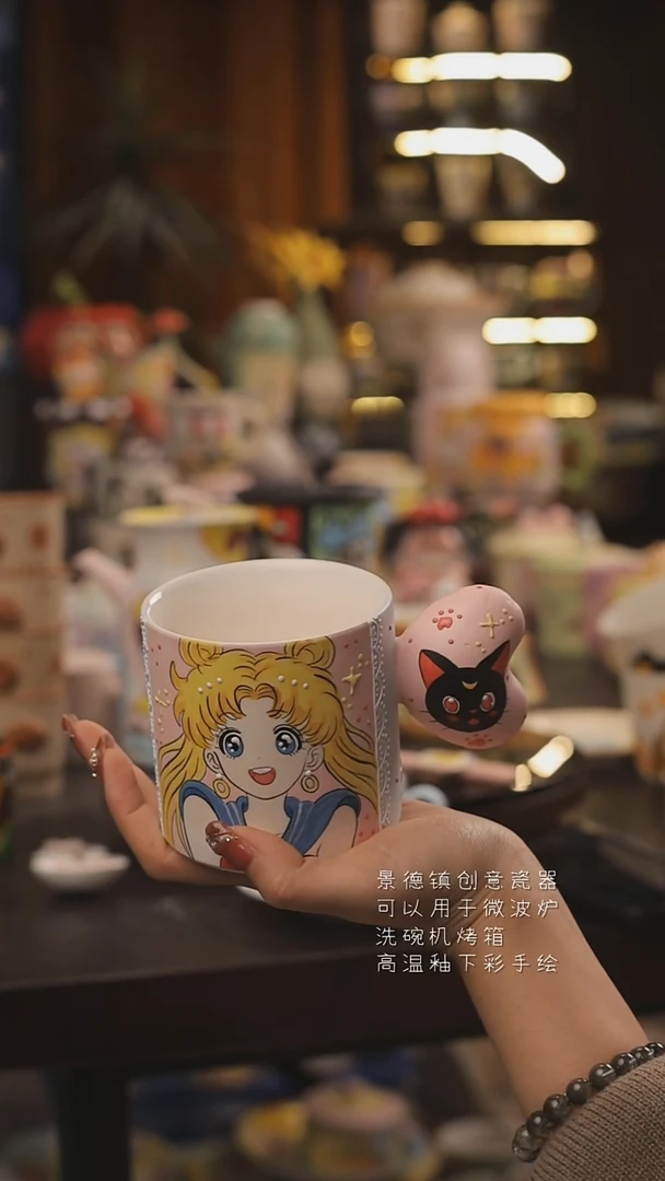 景德镇釉下彩绘设计师款式陶瓷