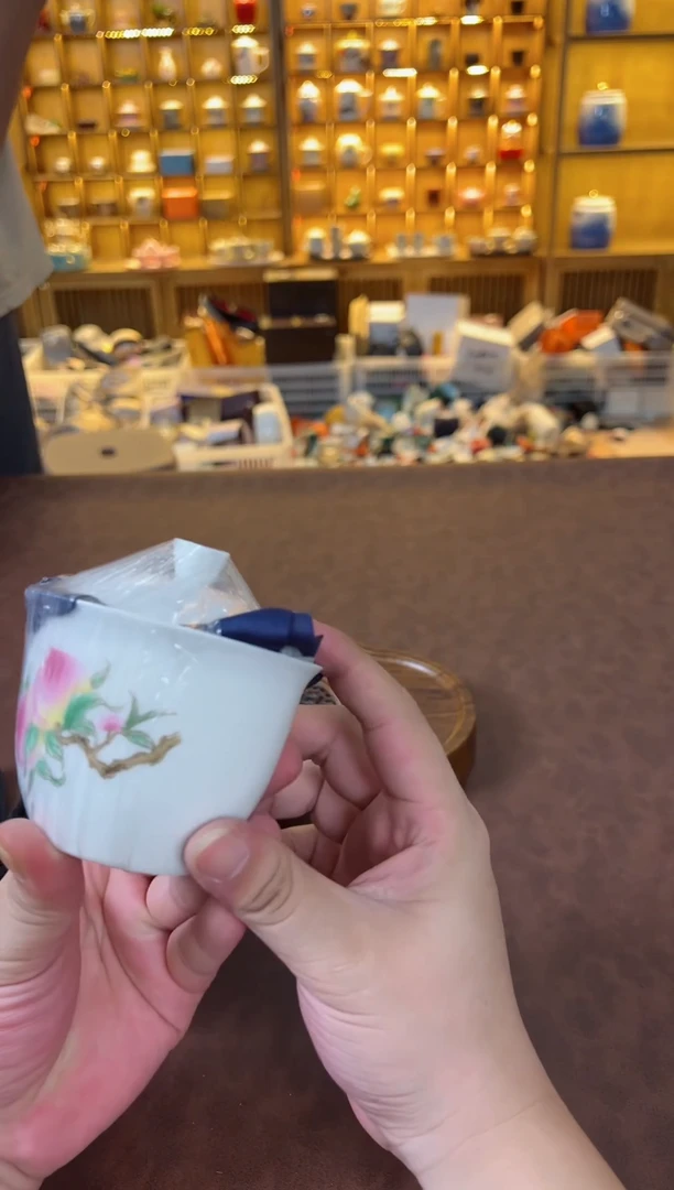 瓷片鸣盏茶具直播间啊BY122